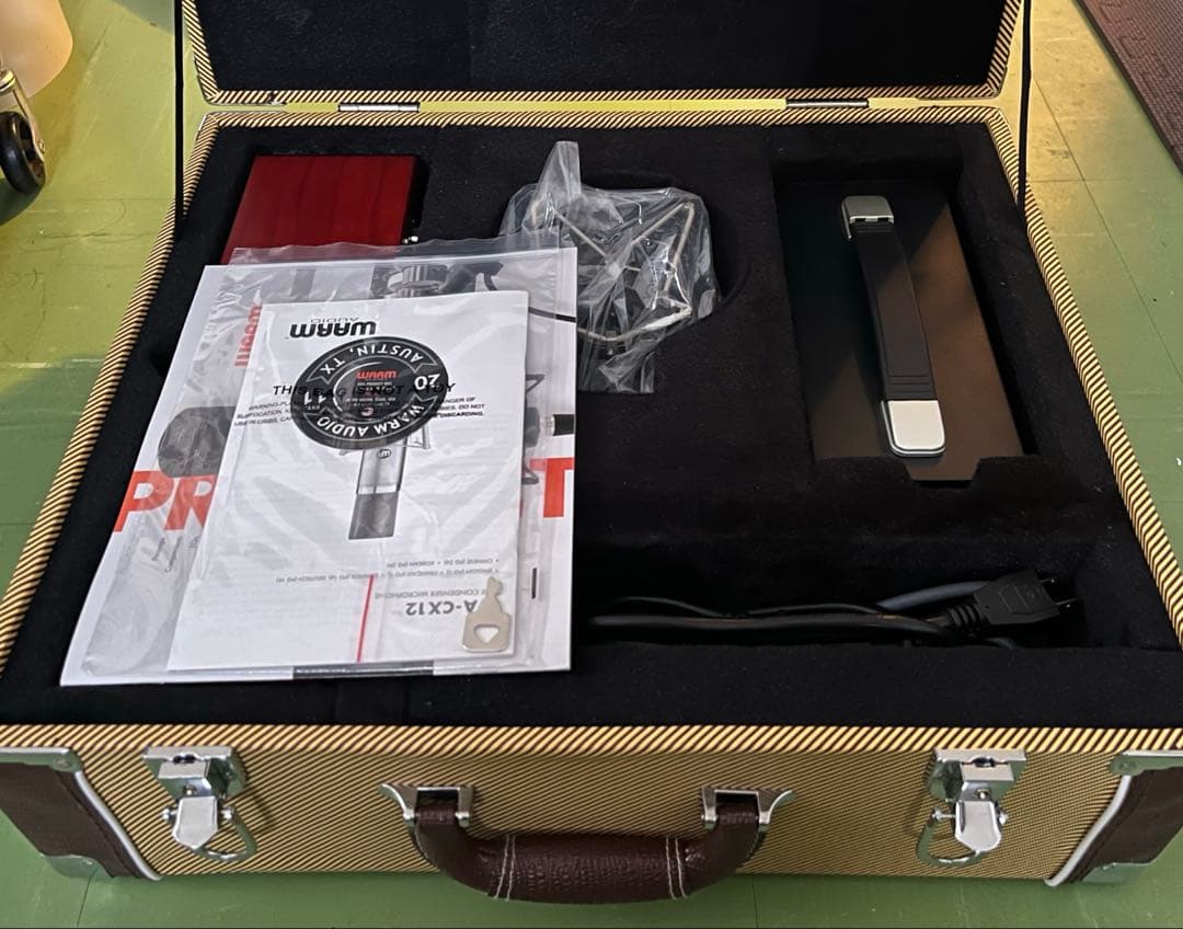 WARM AUDIO WA-CX12 真空管コンデンサーマイク