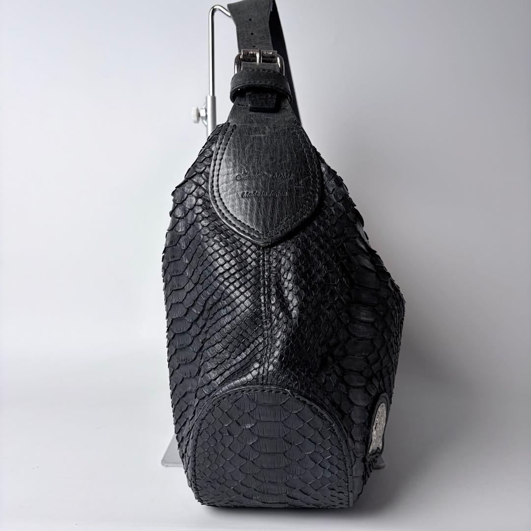 ぴょぴょ ADMJ　 エーディエムジェイ　パイソン　ショルダービジュー付き