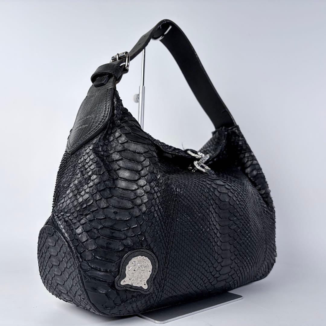 ぴょぴょ ADMJ　 エーディエムジェイ　パイソン　ショルダービジュー付き