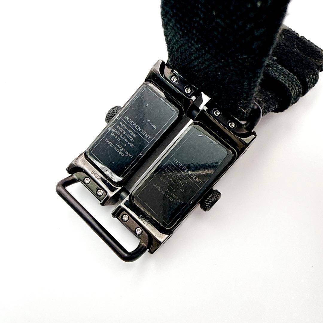 稼働品✨ CITIZEN インディペンデント デュアルタイム ツインディスプレイ