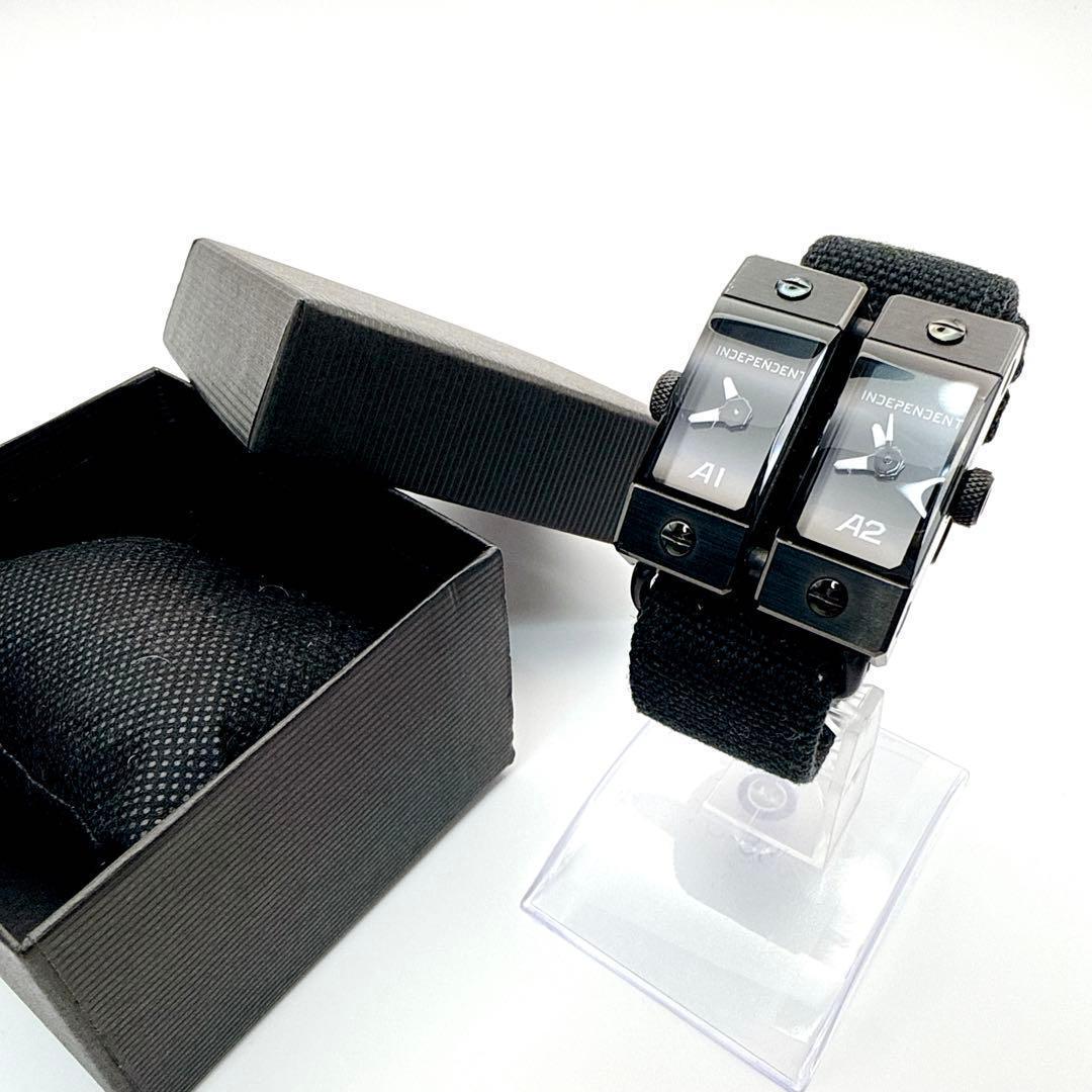 稼働品✨ CITIZEN インディペンデント デュアルタイム ツインディスプレイ