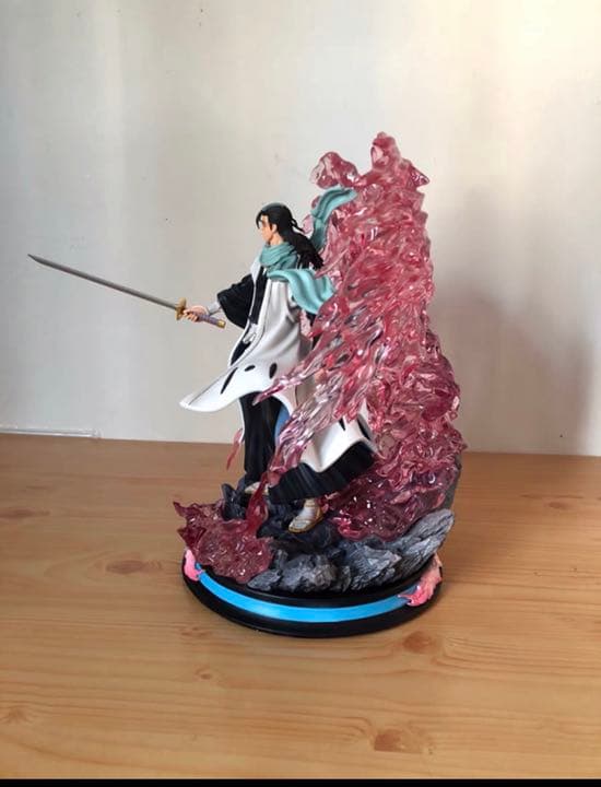 BLEACH 黒衣少年図 朽木白哉 ガレージキット ガレキ スタチュー