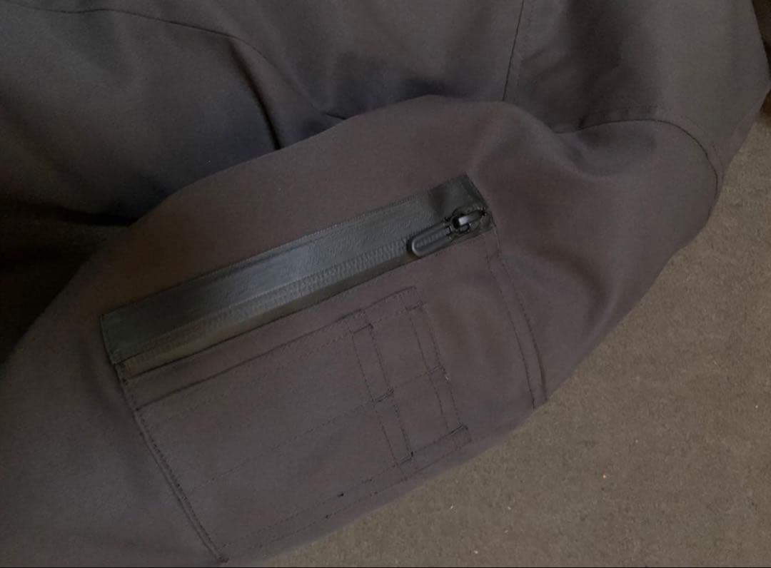 美品　WWS 洗えるウォームテックコート サイズM（チャコール）