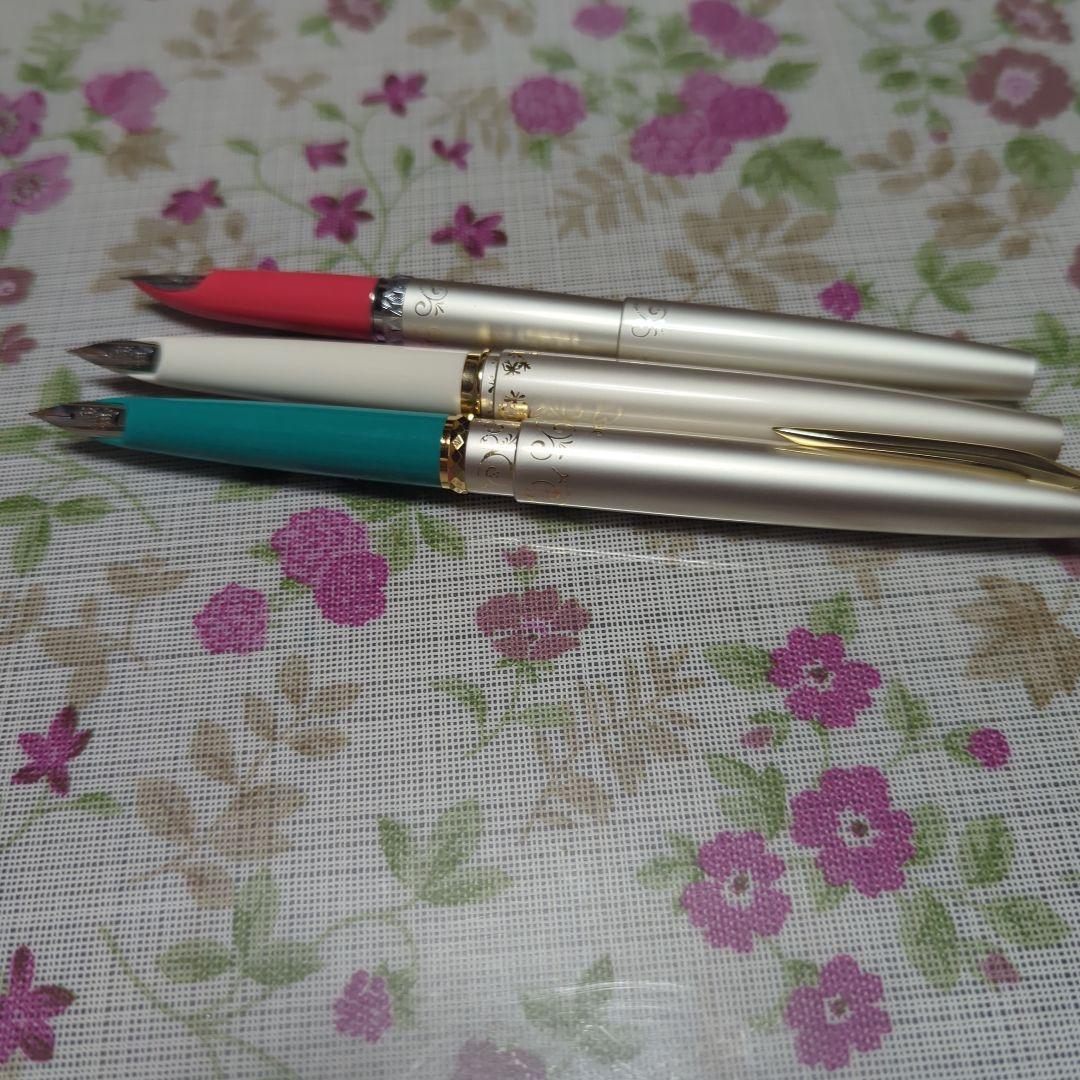 パイロット万年筆 3本セット 昭和レトロ パイロット万年筆 7本セット