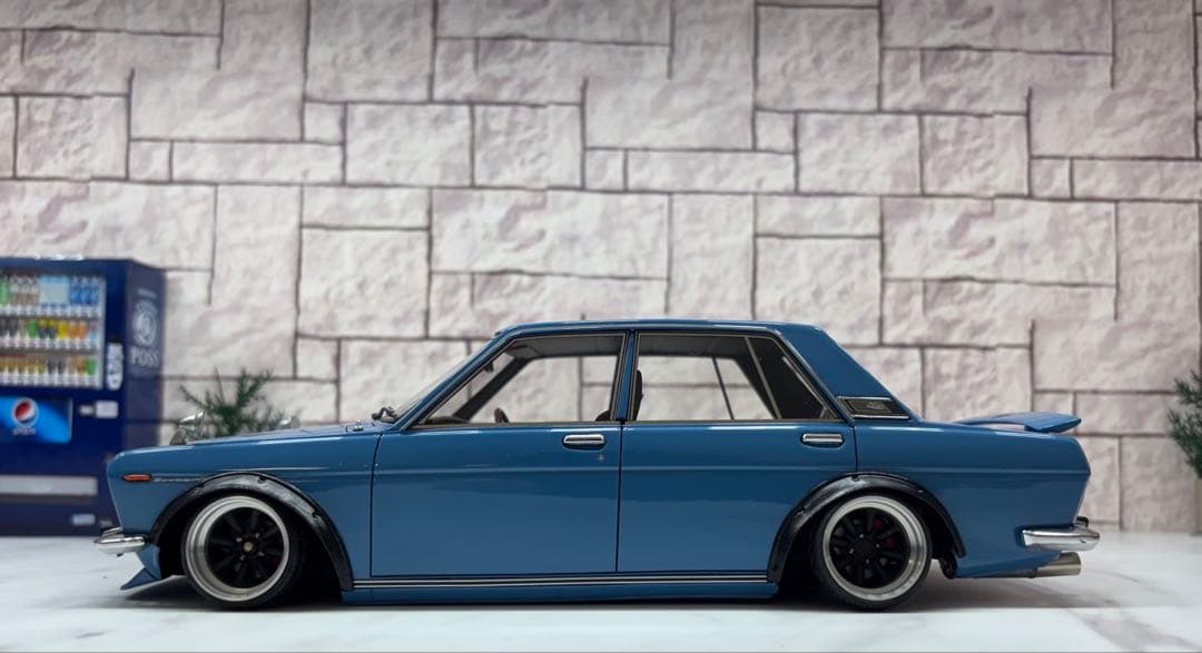 1/18ミニカー ホンダ プレリュード ワタナベ深リムスーパーワイド