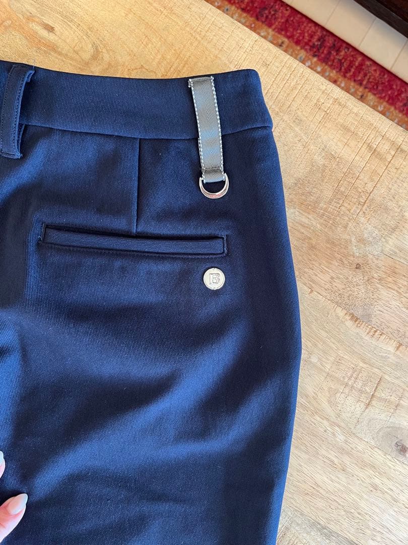 BRIEFING ネイビー スリムフィット 裏起毛　ゴルフパンツ