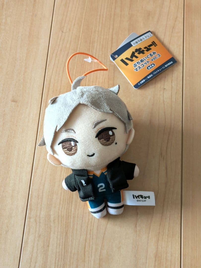 ハイキュー!! ぷちぬいぐるみマスコットvol.3 菅原孝支 - メルカリ