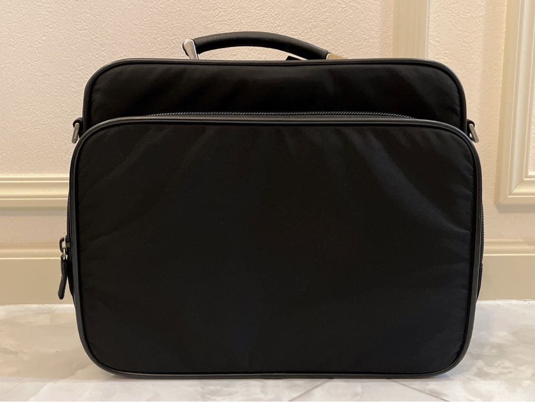 PRADA ビジネスバッグ 2way ショルダーバッグ ブラック ナイロン
