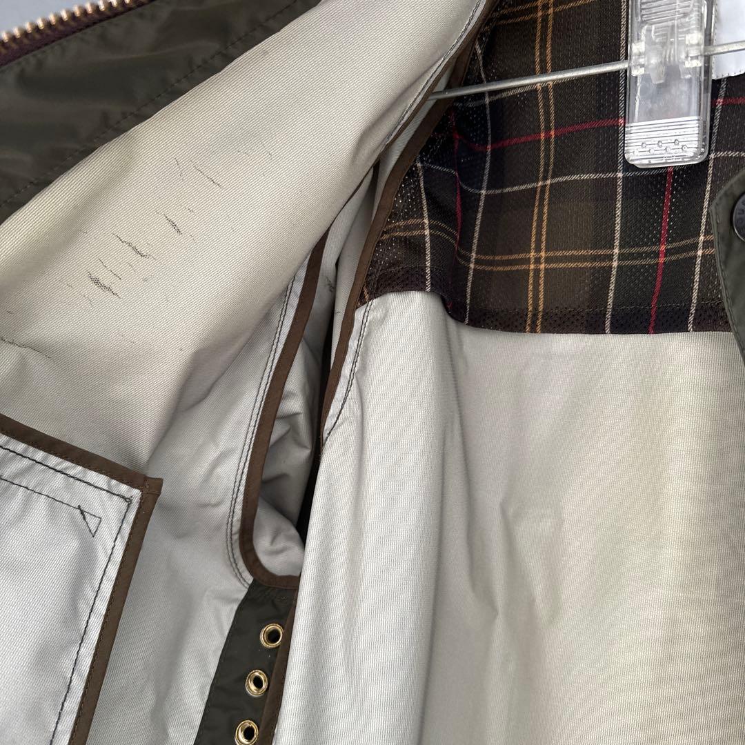 Barbour beams plus別注/M/ナイロン/カーキ/1801306