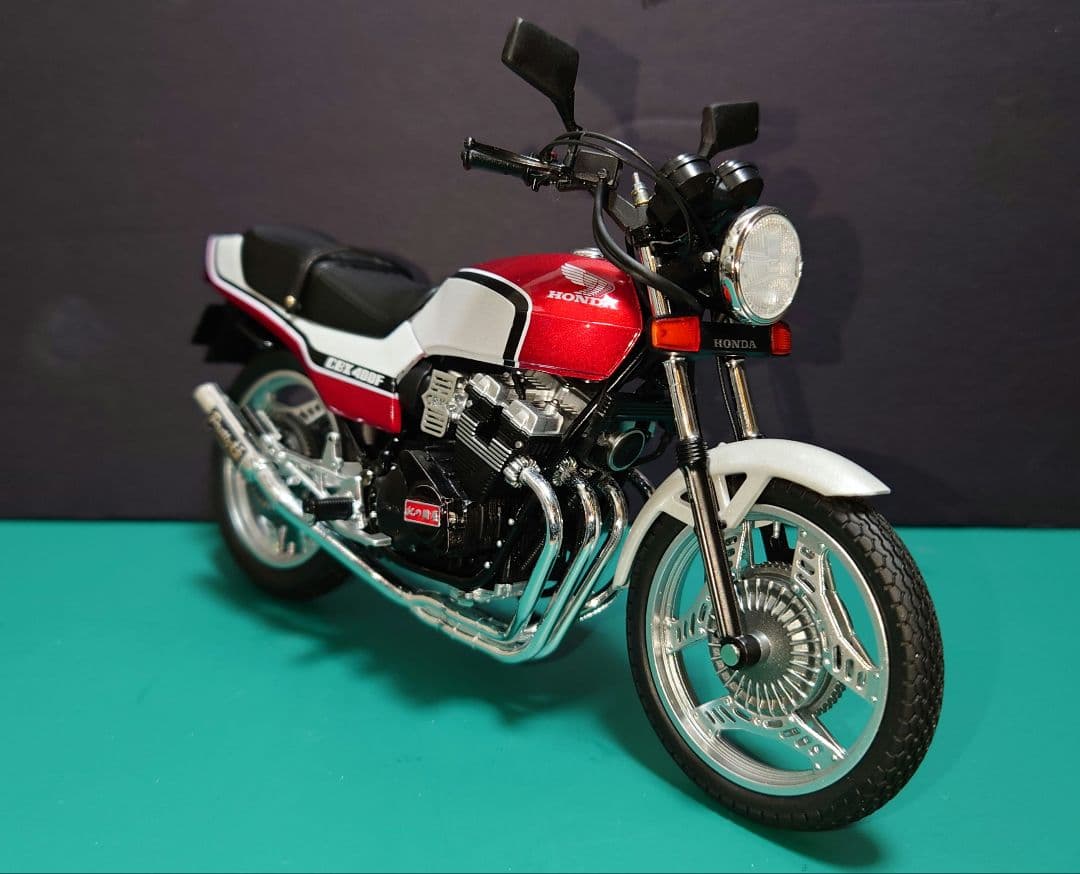 1/12プラモデルCBX400F 完成品オリジナルカスタム仕様