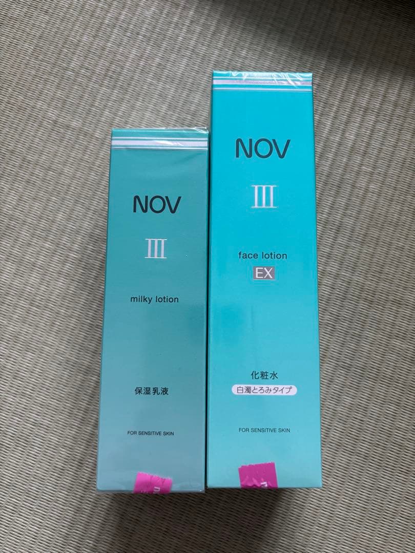 ノブ3 Ⅲ フェイスローションEX ミルキィローション 乳液 セット