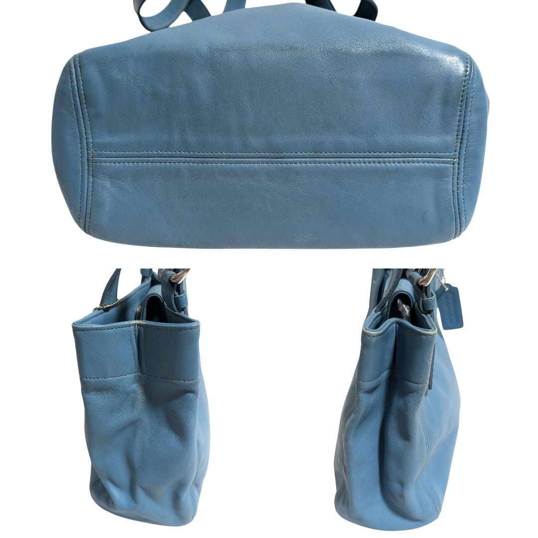 オールドコーチ ウェイバリー ソーホー ショルダーバッグ 肩がけ ライトブルー