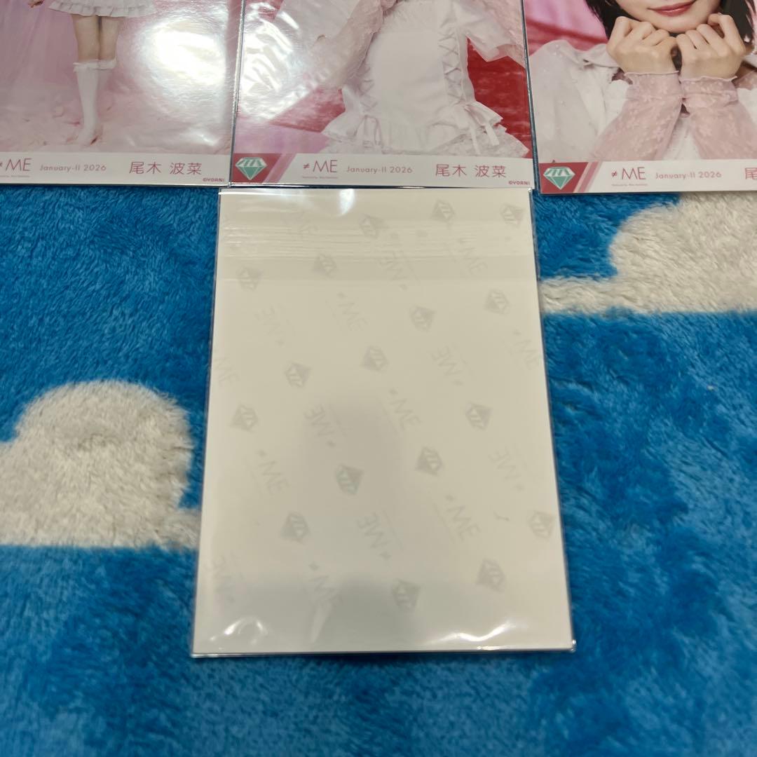 ≠ME ノイミー 生写真 尾木波菜 きゅんかわ人生 直筆サイン コンプ