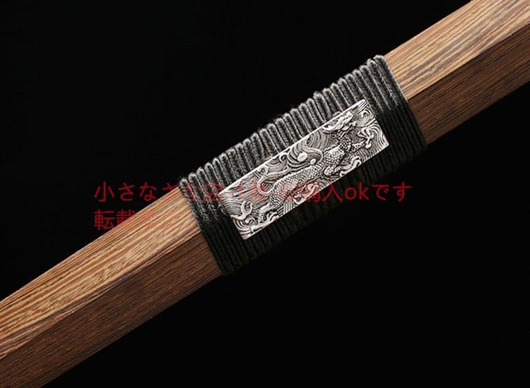 銀装四聖漢剣 古兵器 武具 刀装具 日本刀 模造刀 居合刀