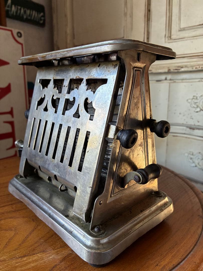 アンティーク トースター 美しい メタル トースター アメリカ 1920年代