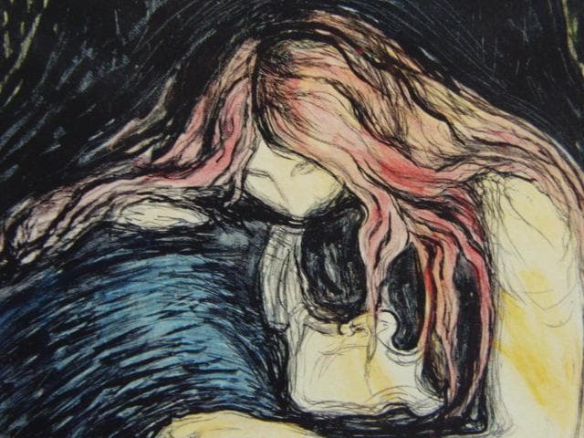EDVARD MUNCH、エドヴァルド・ムンク、【Vampyr】