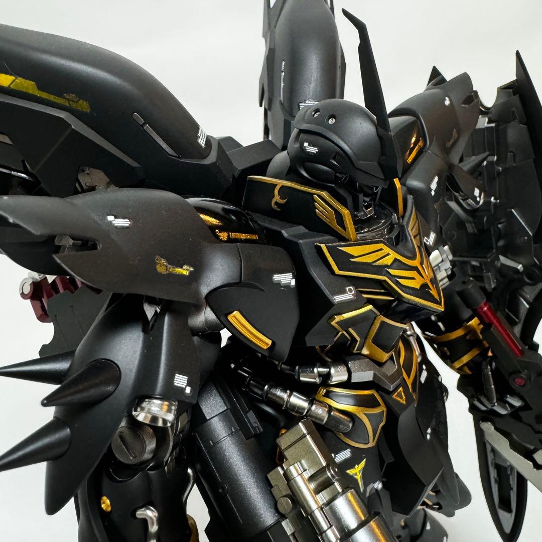 MG シナンジュ 塗装済み 完成品 黒 騎士 ブラック ガンプラ - メルカリ