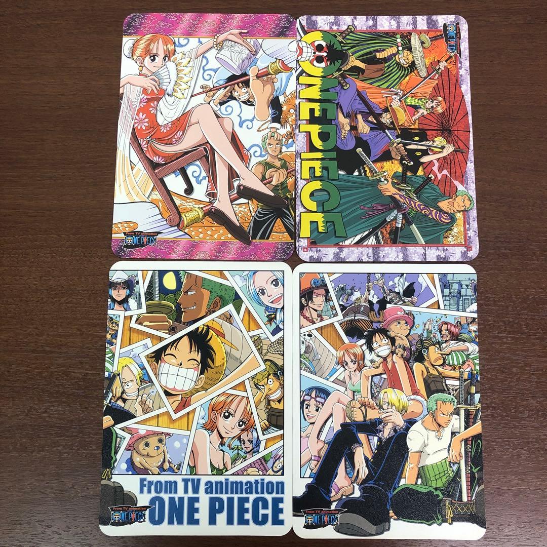 ❶ワンピース ジャンボカードダス パッドダス シール 下敷き まとめ売り