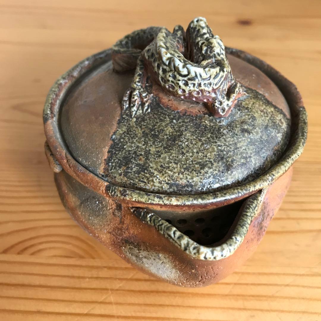 【本日２０時まで値下げ】備前焼　十七代玉舟　宝瓶