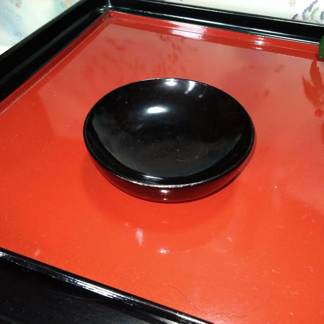 ☘ 明治時代 輪島塗 本漆 天然木 【 飯碗 太平碗 汁椀 小皿】一揃