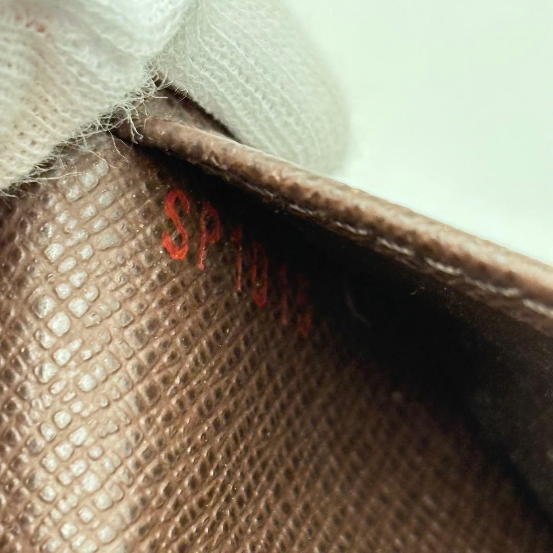 ルイヴィトン ポルト フォイユ エリーズ ダミエ 折り財布0906-S6791t