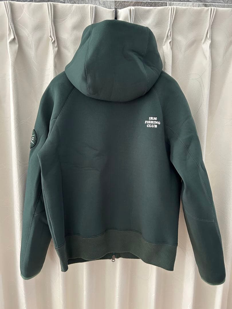 アイリーフィッシングクラブ フリースジップパーカー　Lサイズ　ダークグリーン