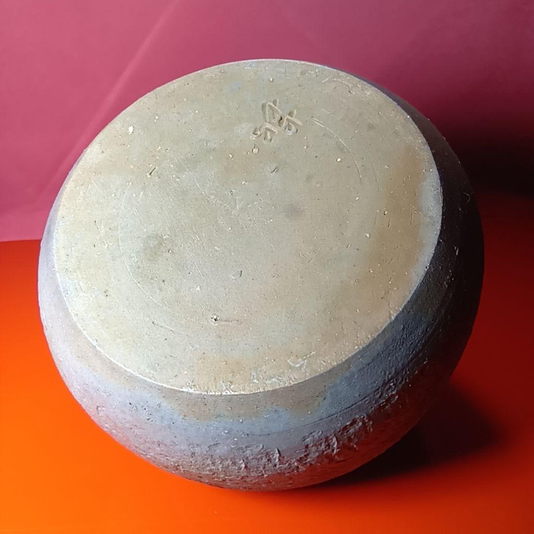 骨董品 安東利喜 花入 花器 花生 花瓶 備前壺 備前焼 希少