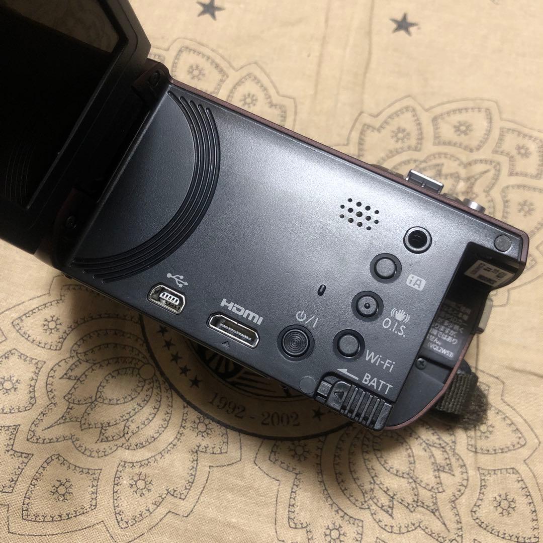 美品 Panasonic HC-V520M Wi-Fi搭載 ビデオカメラ