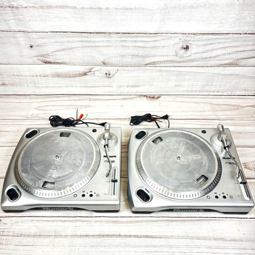 Numark TT1610 ターンテーブル 2台セット Numark TT1610 ターンテーブル ニュマーク ベルトドライブ DJ Numark