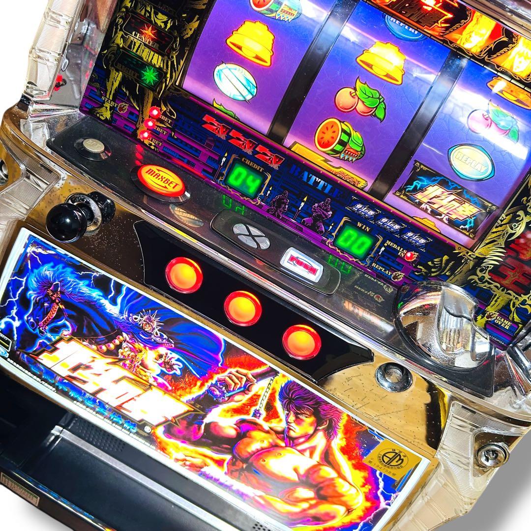 自宅配送ok】北斗の拳 世紀末救世主伝説 パチスロ 実機 5号機 コイン不要機