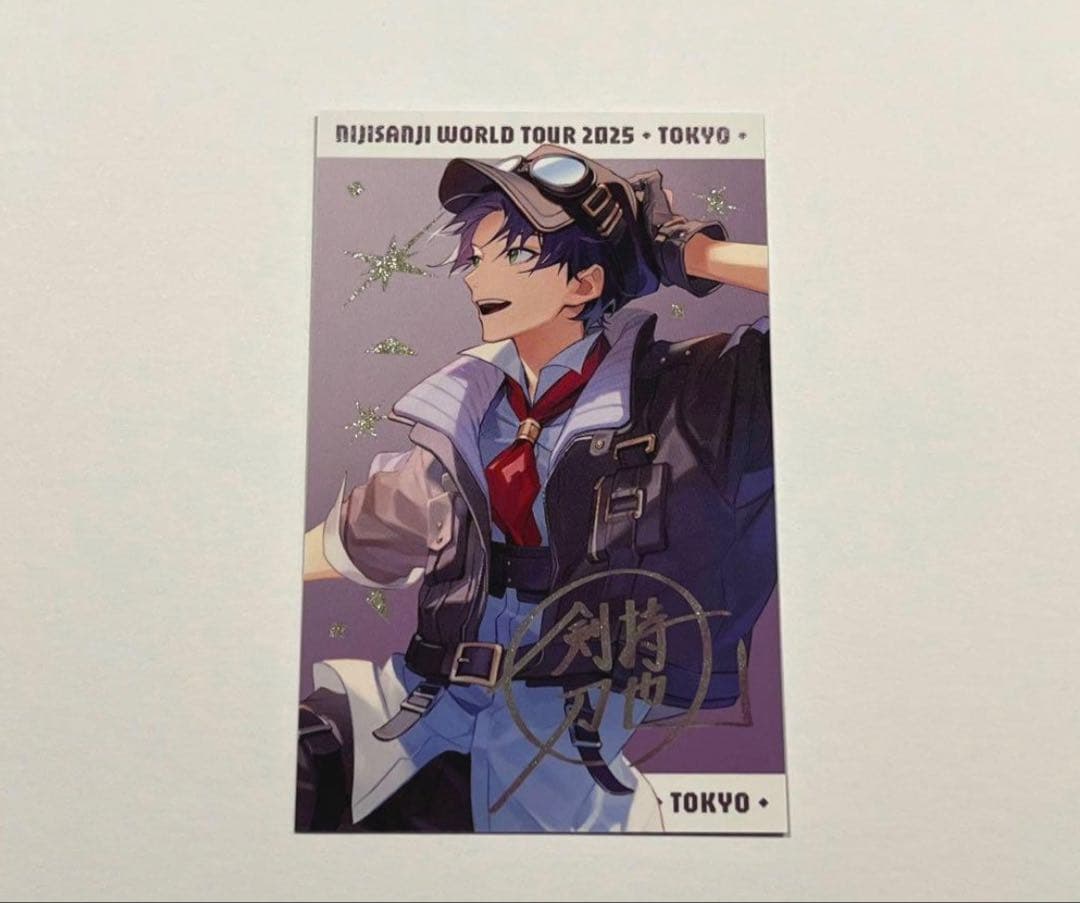 即購入⭕️ 剣持刀也 チェキ風カード SitR 東京公演 にじさんじ - メルカリ
