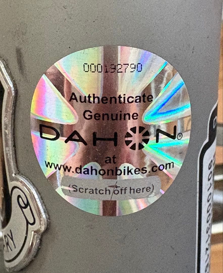 DAHON boardwalk 折りたたみ自転車