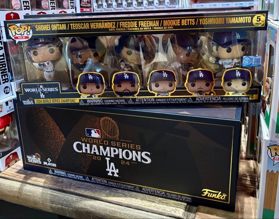 お値下げ‼️【限定品】ドジャース ワールドシリーズチャンピオン5パック