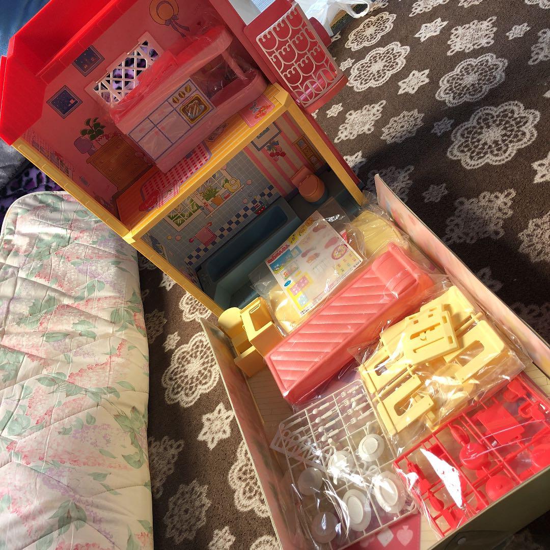 レア 1989年 当時物 リカちゃんファミリーハウス 家族だんらん リカ