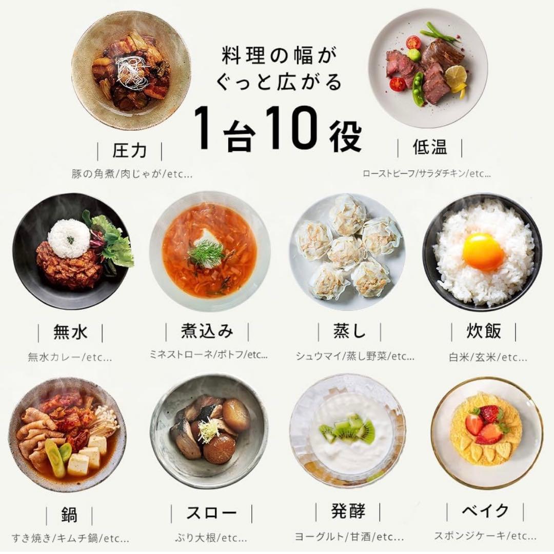 送料込み　IRIS OHYAMA 電気圧力鍋 3L