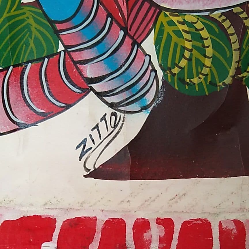 特大】ティンガティンガ 鳥 - 工芸品クラシック