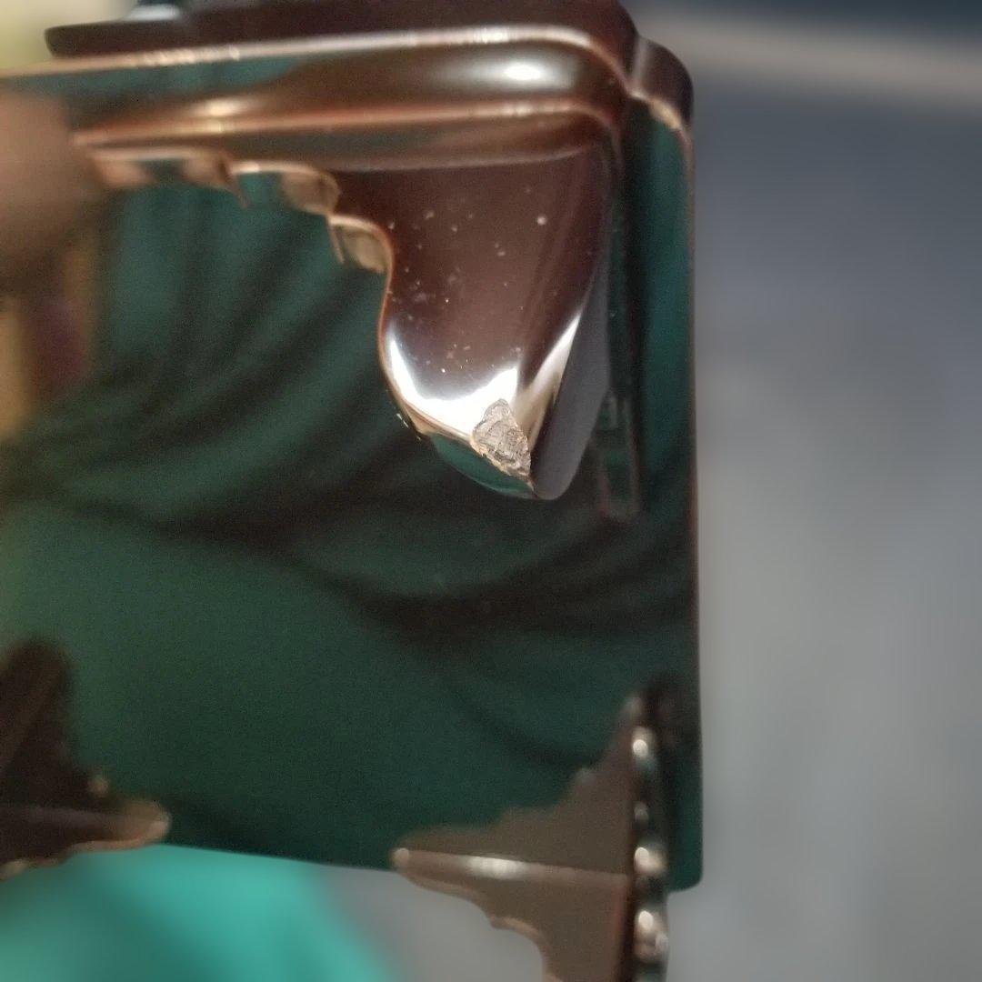 能登輪島塗　時代漆塗 膳 黒地 萩金蒔絵金　漆器　お膳　2客