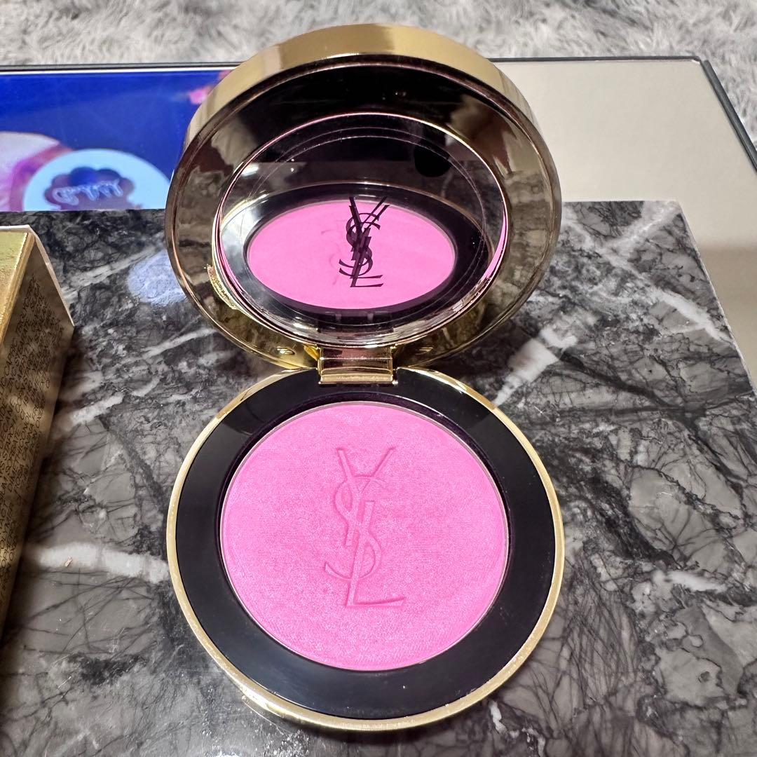 正規品YSL メイクミーブラッシュパウダー チーク 42 ベビードール