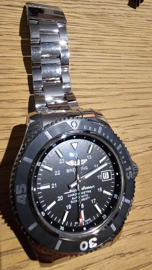 【maegju】BREITLING Superocean 自動巻き腕時計
