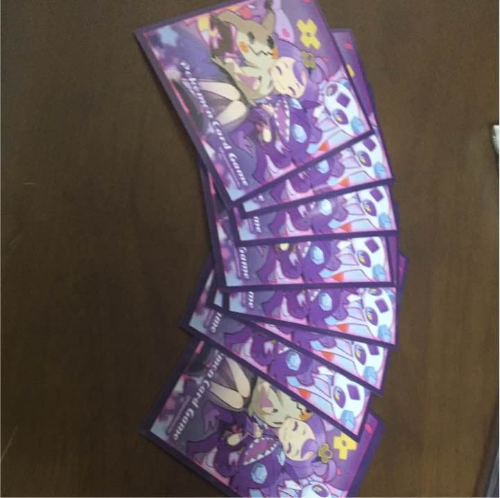 極レア　ポケモンカードゲーム デッキシールド  アセロラ 66✖️92ミリ