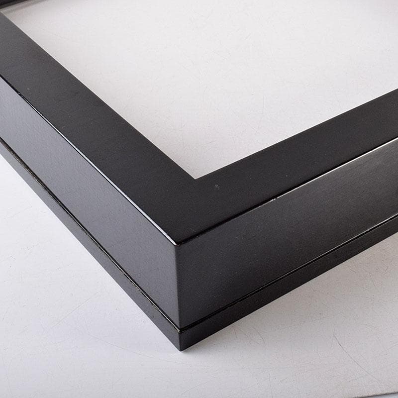 茶道具　中村恭蔵作　遠山蒔絵　炉縁　共箱　C　8117C