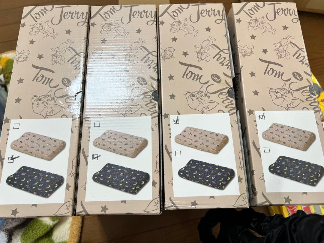 【8個セット】トムとジェリー 低反発枕 無重力枕 Tシャツ フリーサイズ