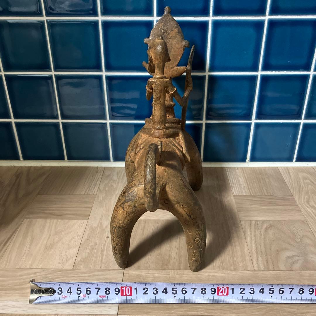 マリ共和国 ドゴン族金属製 オブジェ馬 - メルカリ