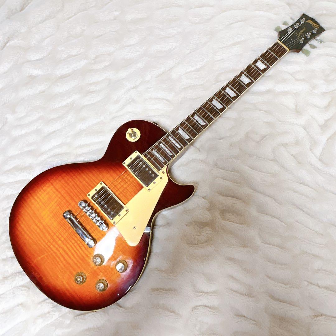 Blitz by AriaProII Leopard レスポール エレキギター