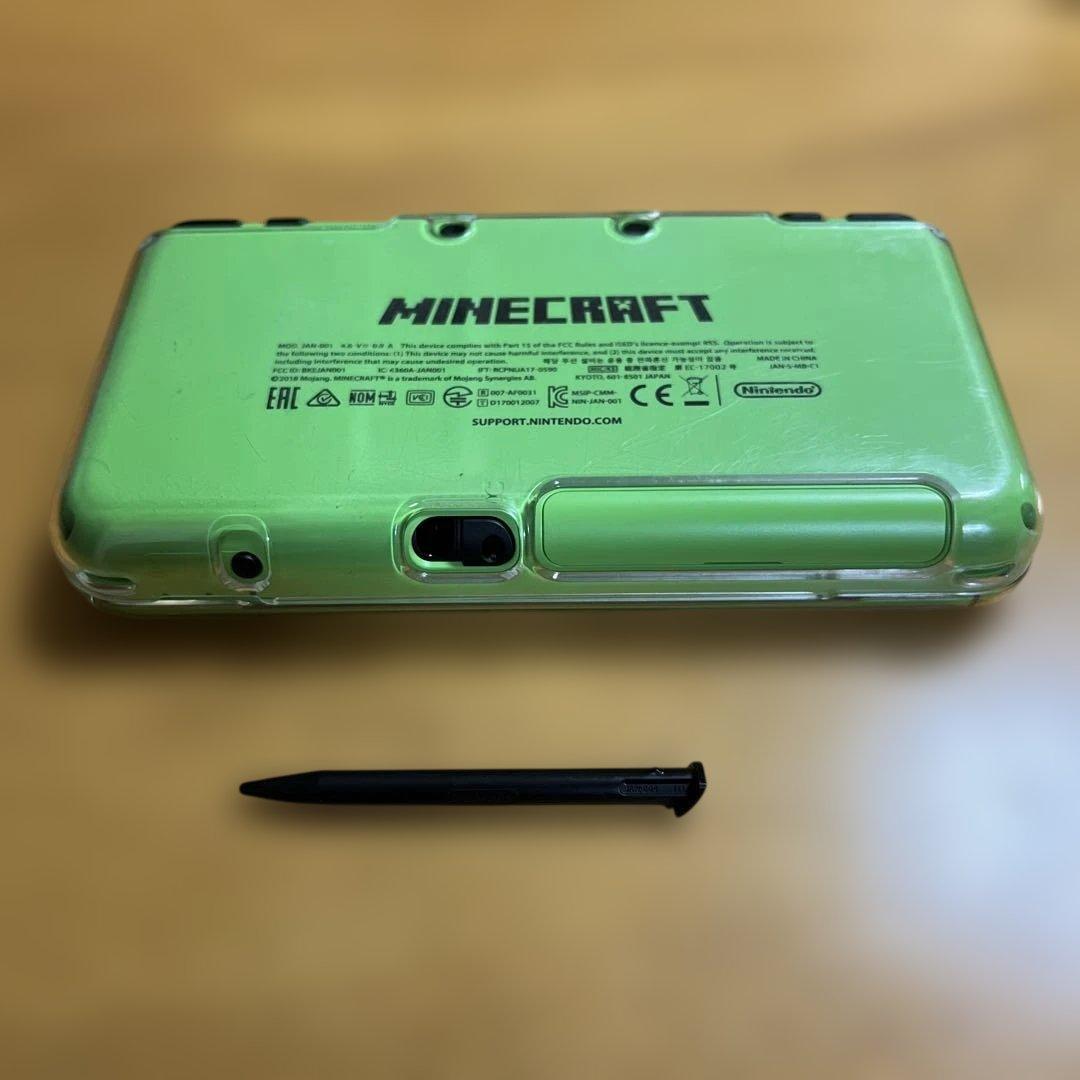 本体美品　Newニンテンドー2DSLL マインクラフト クリーパーエディション