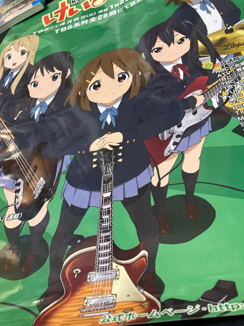 けいおん！』2期告知ポスター京都アニメーション非売品平沢唯山田尚子