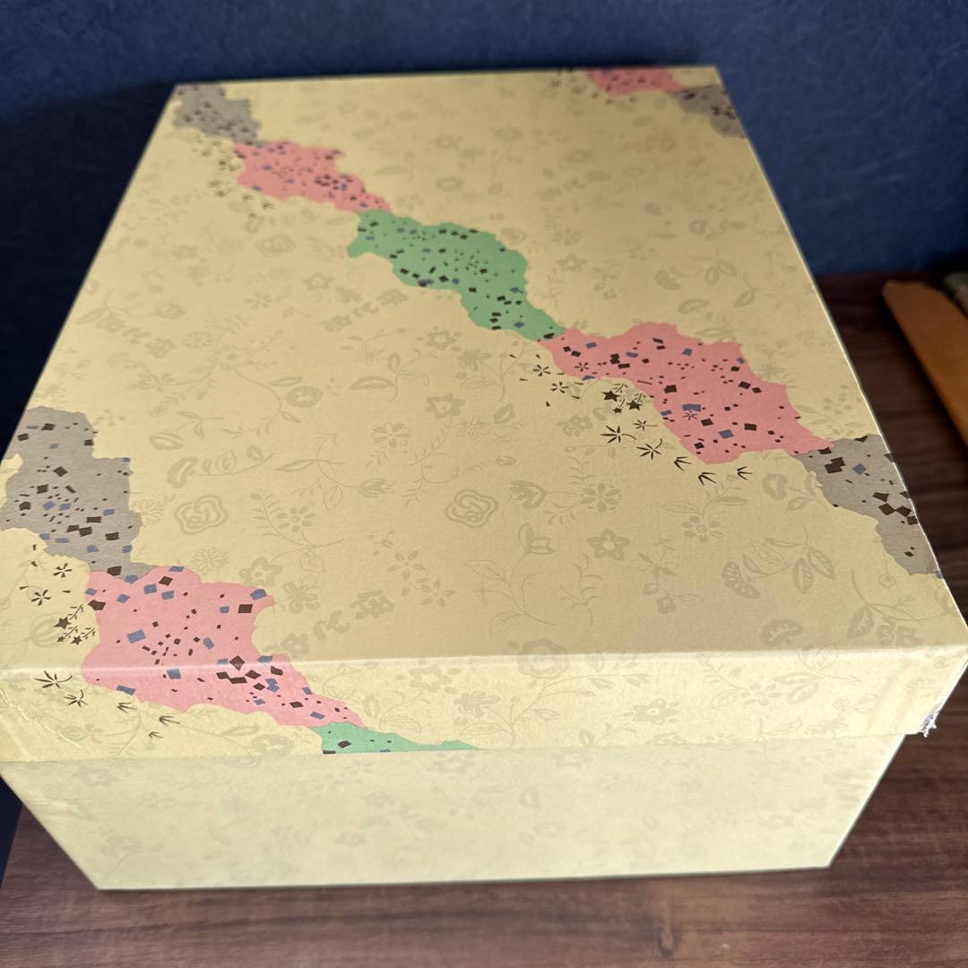 伊と忠　友禅柄　利休バッグ