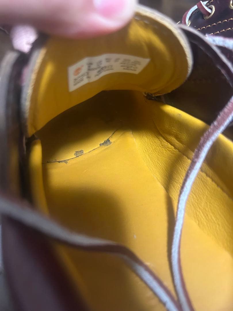 Timberland 3eyes バーガンディローファー 革靴 27cm 箱あり