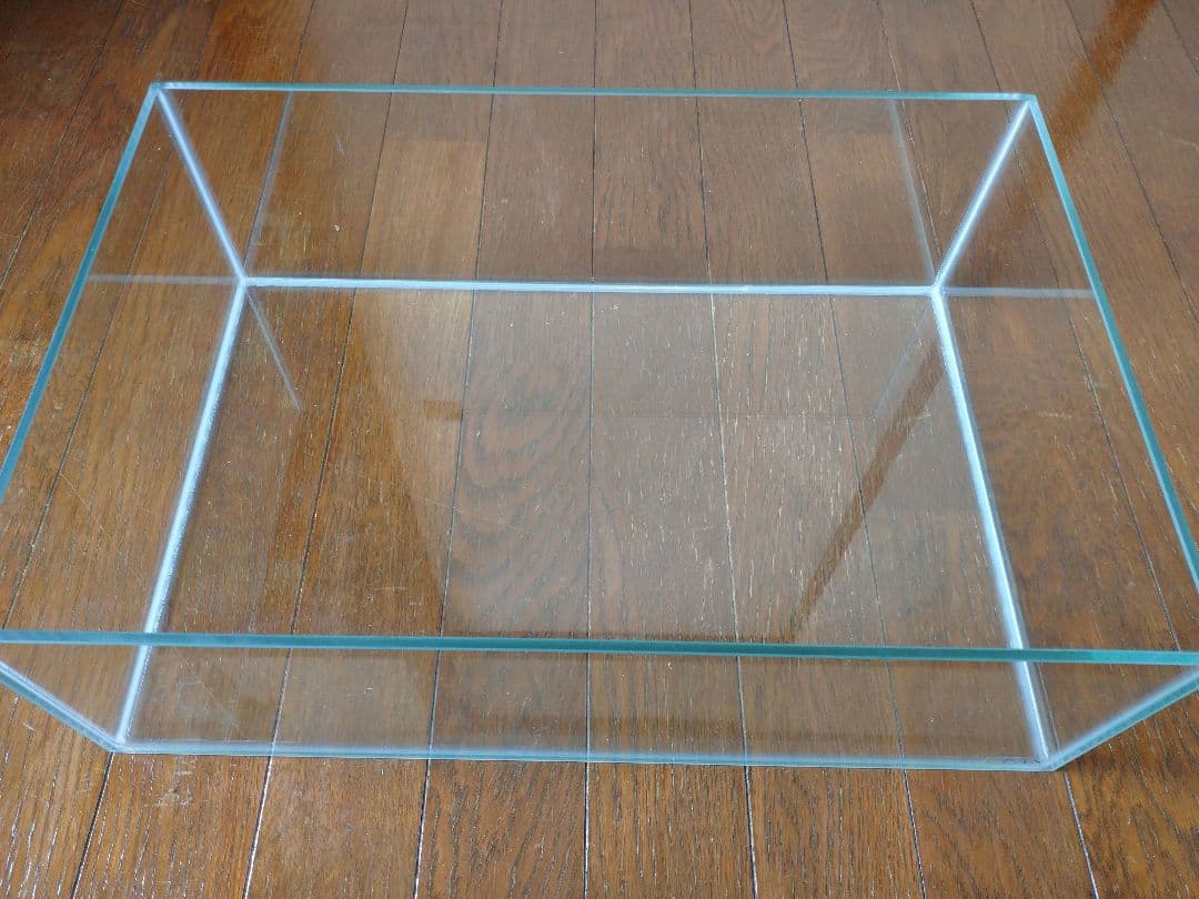 生産終了品］ガラス水槽 アクロ45 スーパークリア 前面曲げ 生産終了品