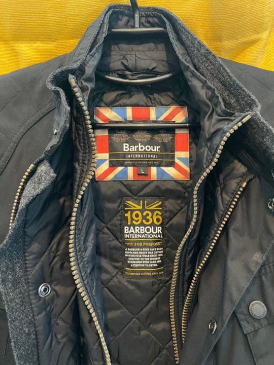 Barbour (バブアー)ライダースジャケット ブラック